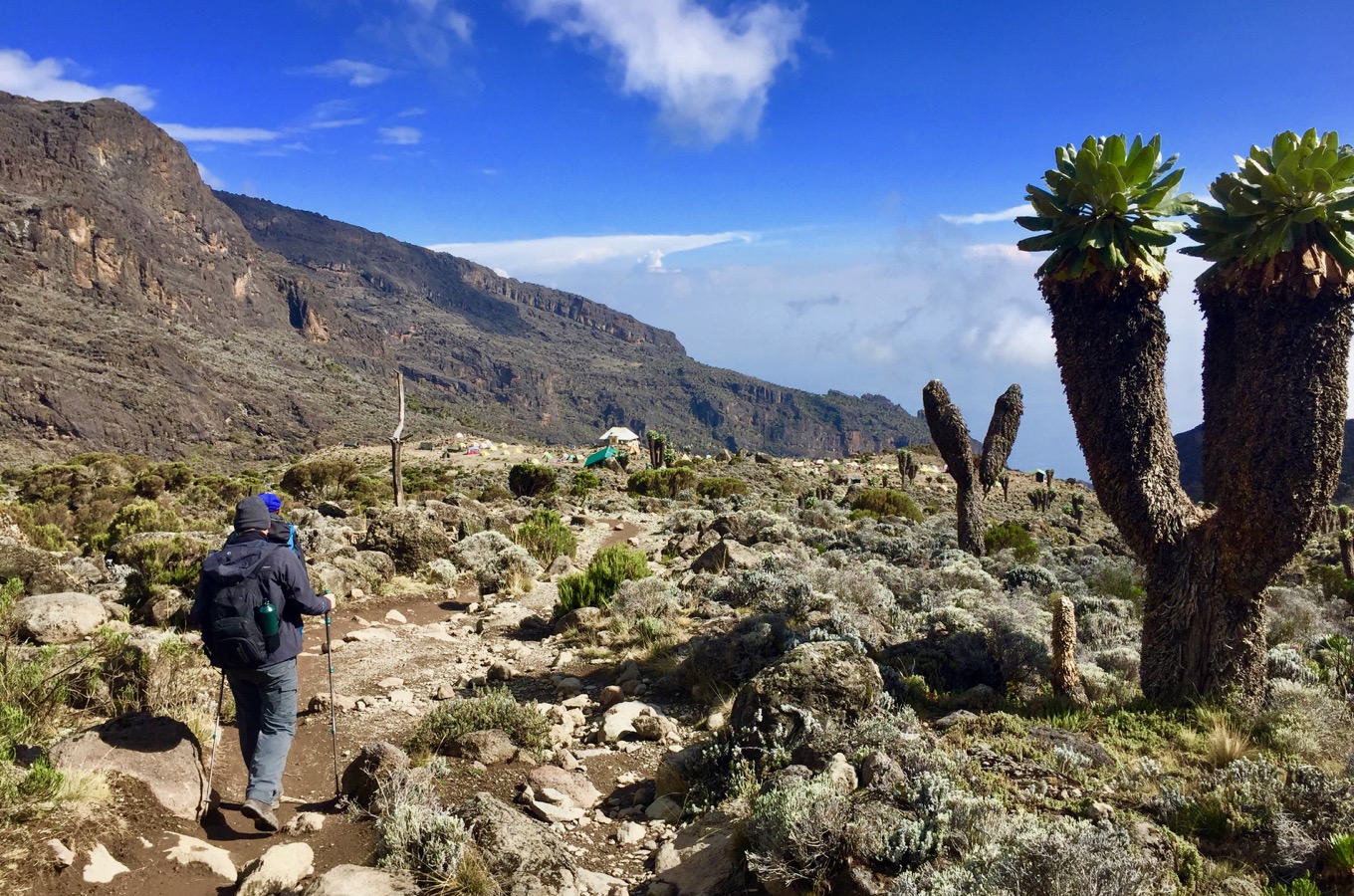 Machame route Kilimanjaro